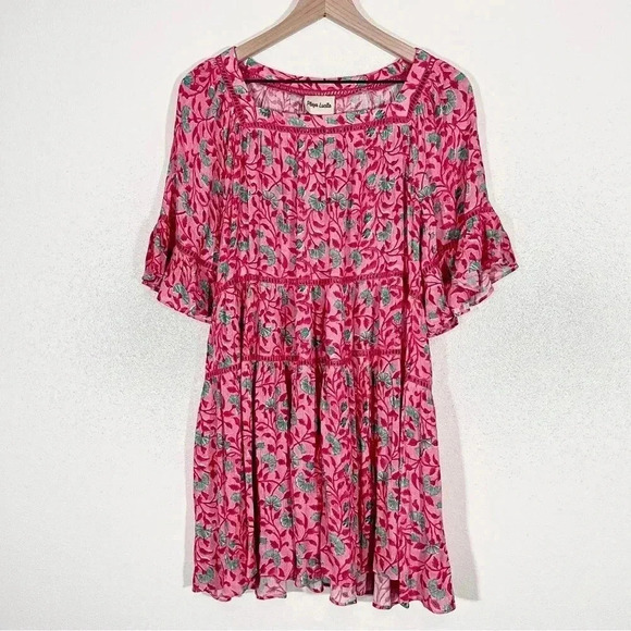 NWT Playa Lucila Floral Dress Pink - Picture 3 of 14
